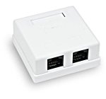 Сетевая розетка RJ-45 двойная